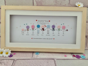 Wedding Anniversary Long Frame