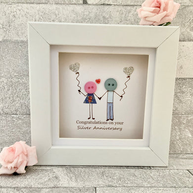 Silver Anniversary Mini Frame