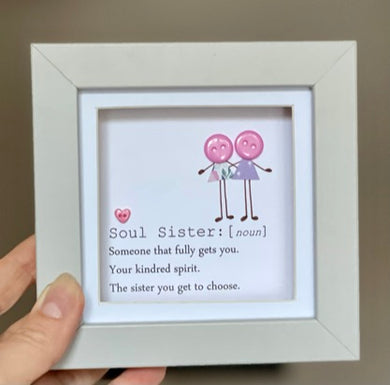 Soul Sister Mini Frame