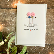 Load image into Gallery viewer, When I Count My Blessings Christmas Card