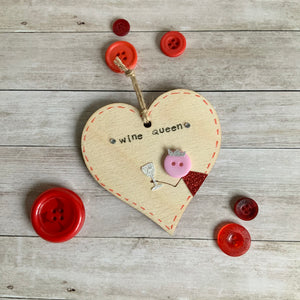 Wine Queen Heart
