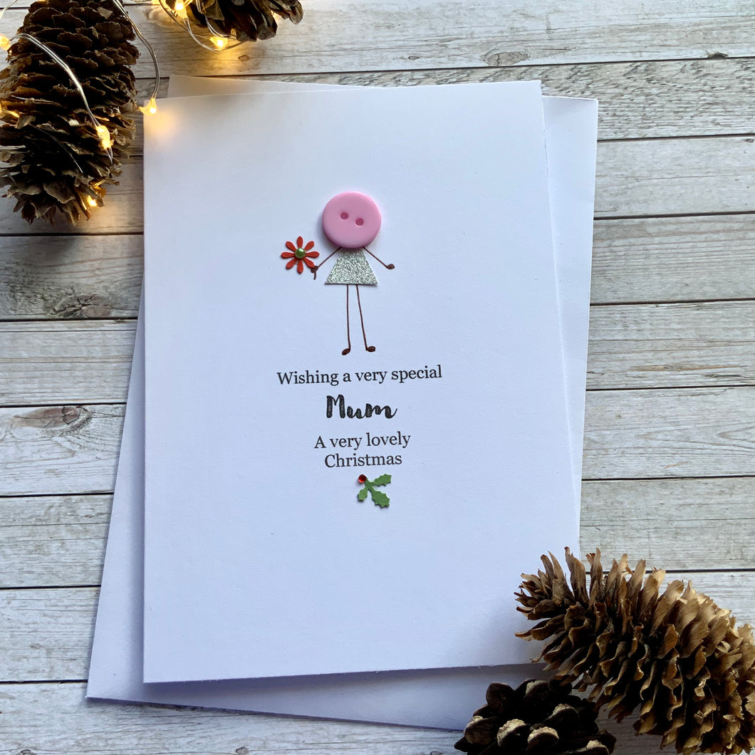Wishing A Very Special Mum A Very Lovely Christmas Card