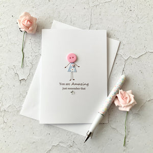 You Are Amazing Card - Personalised