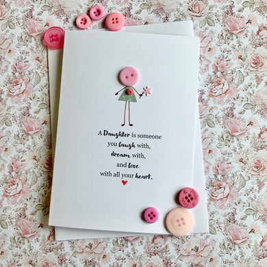 A Daughter Is Someone- Personalised