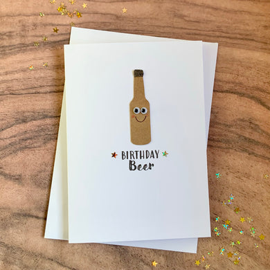 Birthday Beer Card