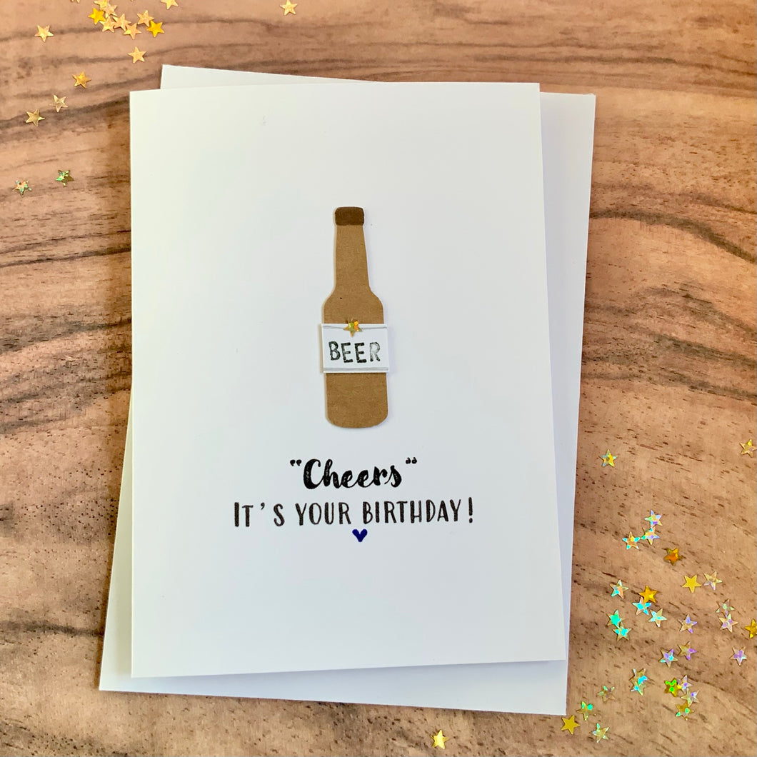 Cheers It's Your Birthday Card