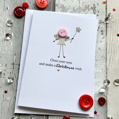 Close your eyes and make a Christmas wish- Personalised