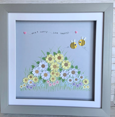 Don't Worry Bee Happy  Frame