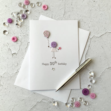Happy 30th Birthday - Personalised