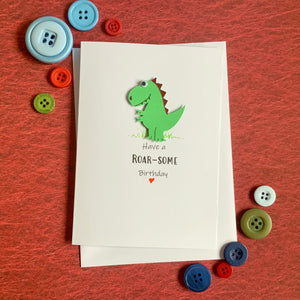 Have A Roarsome Birthday Card