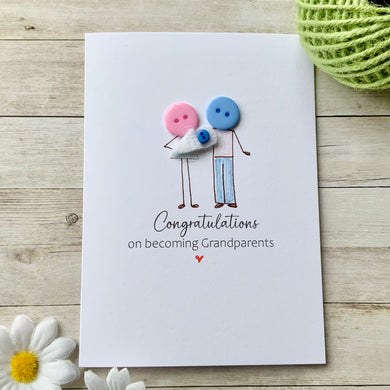Congratulations on becoming Grandparents Card