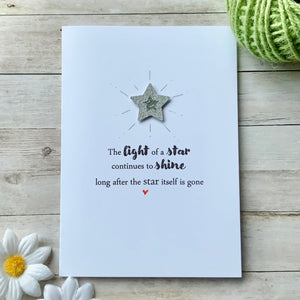 The Light Of A Star - Personalised