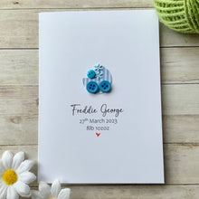 Load image into Gallery viewer, New Baby Boy - Personalised Card