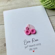 Load image into Gallery viewer, New Baby Girl - Personalised Card