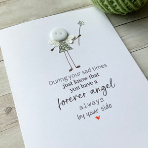 During Your Sad Times - Forever Angel Card