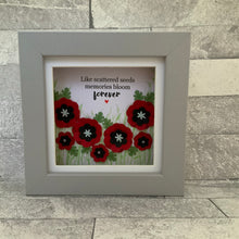 Load image into Gallery viewer, Like Scattered Seeds,  Poppy Mini Frame