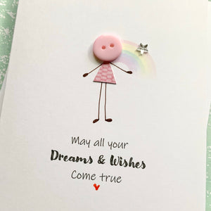 May All Your Dreams & Wishes come True Card