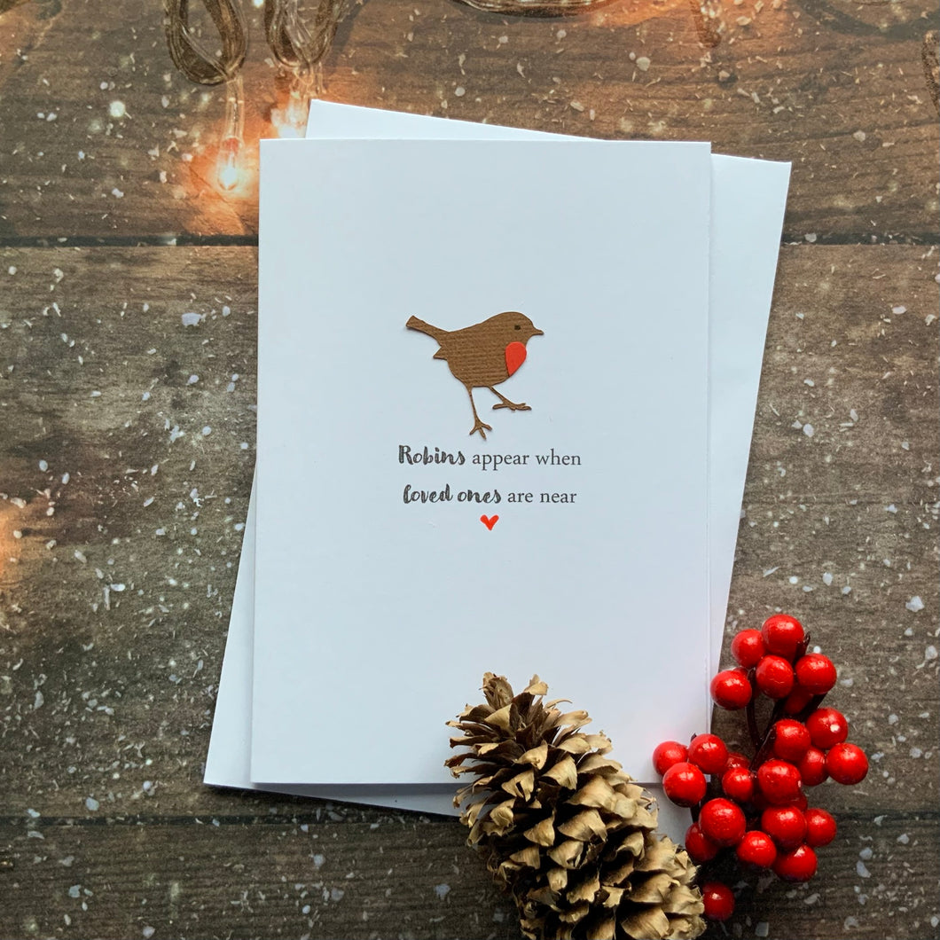 Robins Appear Christmas Card