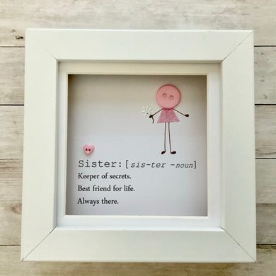 Sister Definition Mini Frame