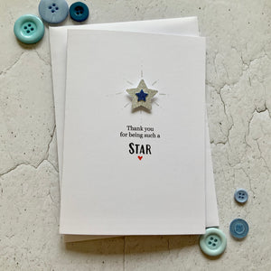 Thank You For Being Such A Star card