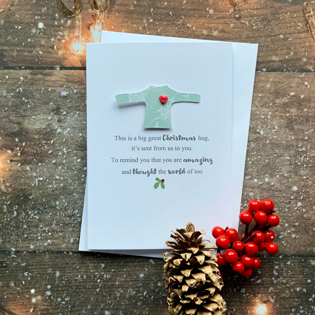 A Great Big Christmas Hug - Personalised