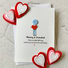 Load image into Gallery viewer, This Is A Great Big Hug Card- Personalised