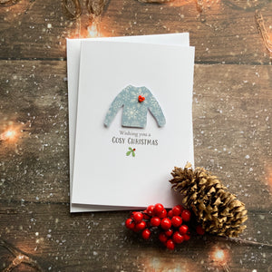 Wishing You A Cosy Christmas Card