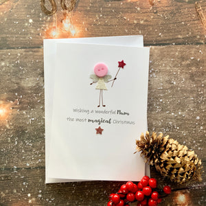 Wishing A Wonderful Mum A Magical Christmas Card
