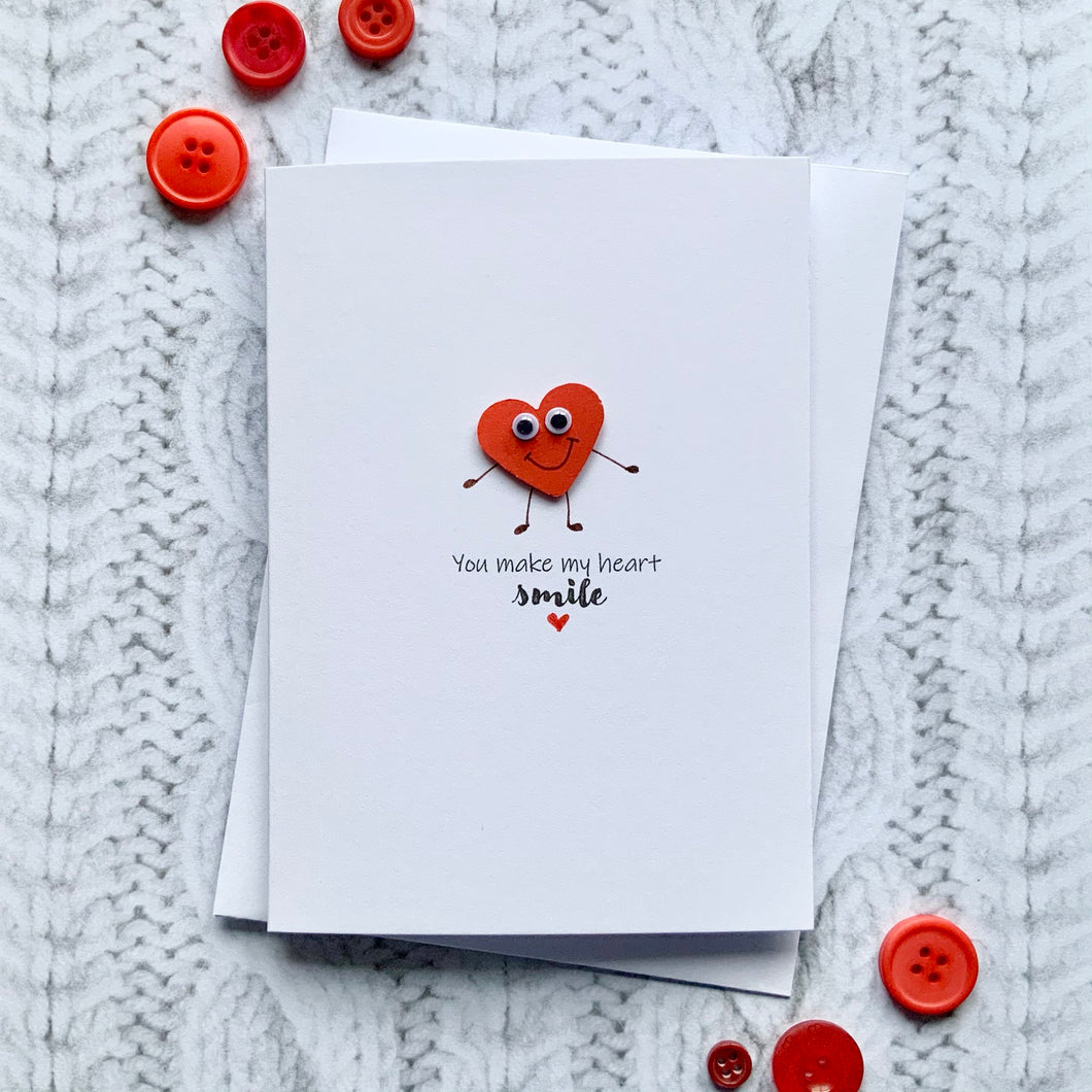 You Make My Heart Smile Card